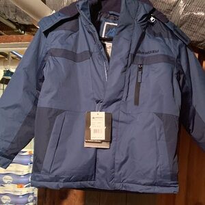 Snozu Boys Navy Ski Jacket
